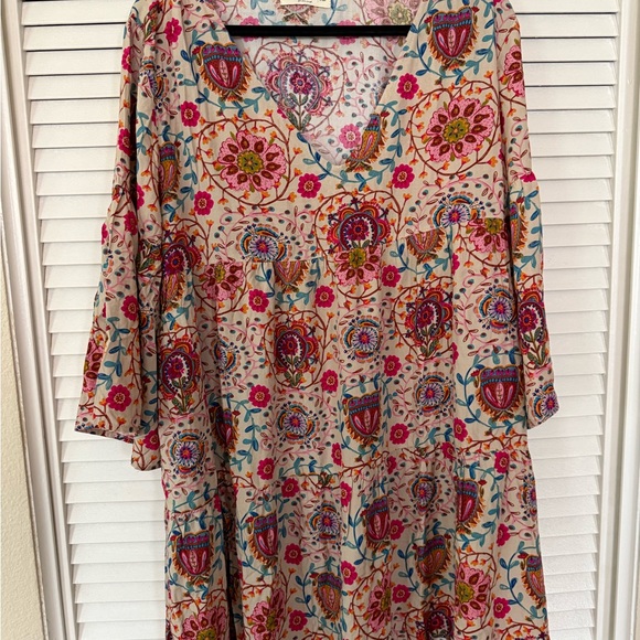 NATURAL LIFE Charlotte Dress- Pink Folk 🌸🐝 - Picture 2 of 4